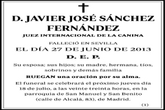 Javier José Sánchez